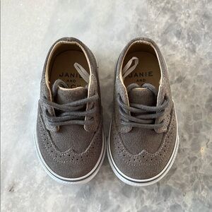 Janie and Jack Kids Gray Shoes